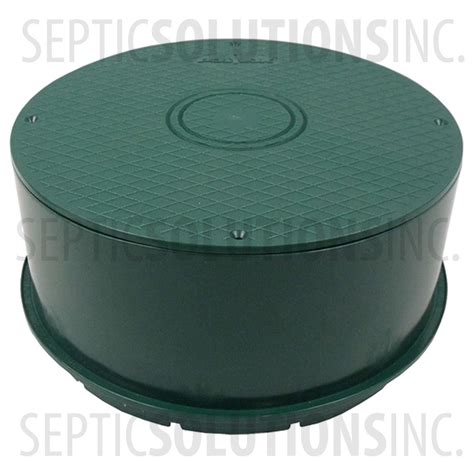 12 square distribution box riser|12 inch septic riser.